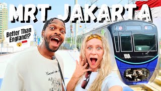 Travel vlog - Trying MRT JAKARTA & Senayan Park Skywalk - Better Than England?! 🤯 🇮🇩