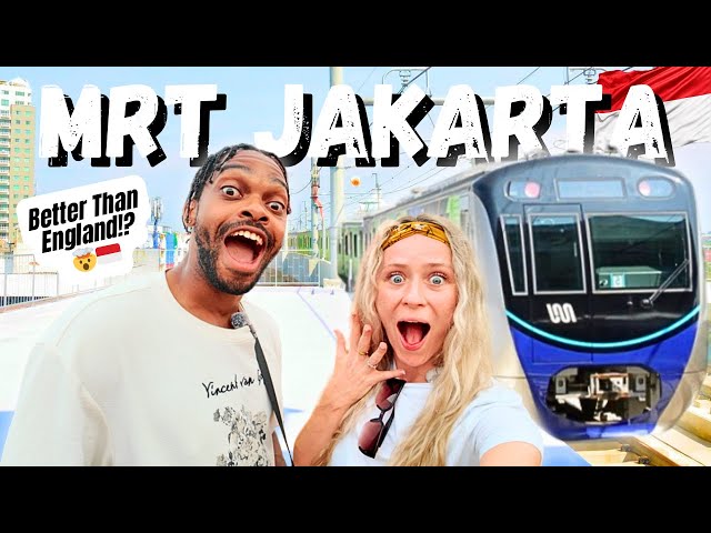 Travel vlog - Trying MRT JAKARTA & Senayan Park Skywalk - Better Than England?! 🤯 🇮🇩