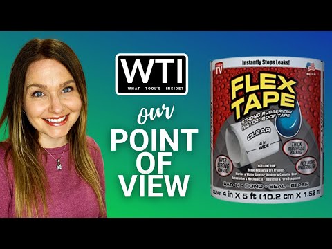 Flex Tape Rubberized Waterproof Tape - WTI product video review