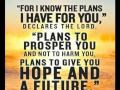 DEBBIE FORTNUM -- "I Know The Plans" Jer. 29:11