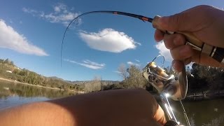 preview picture of video 'TF03: Yucaipa Regional Park Trout Fishing Jan 2015 (GoPro Footage)'
