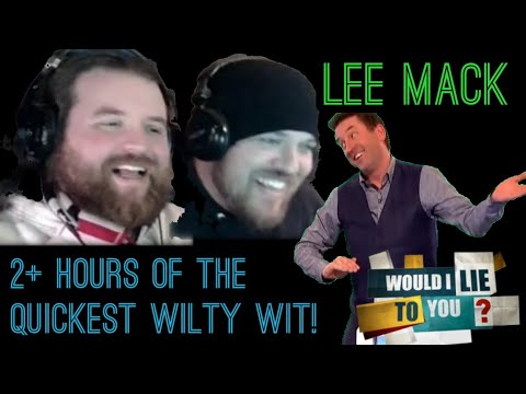 COMEDY KING!!! Americans React "Mack Speed - Lee Mack's Quick Wit On WILTY" | 85k Subscriber Special