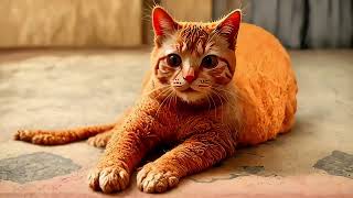 Why do these cats look like your grandma crocheted it during a fever dream 😭🧶 #CurlyCat