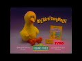 1991 Big Bird Story Magic Cassette Player TYCO Toy Commercial