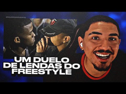 NOVENTA REAGE a CÉSAR vs JHONY 🔥 (Batalha do Tanque)