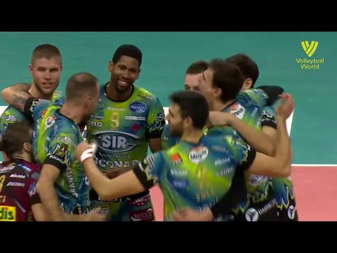 Top Volley Cisterna vs. Sir Safety Conad Perugia - FIVB - Super Liga - Match Highlights