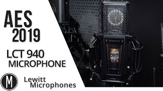 Video thumbnail for LEWITT MICROPHONES - LCT 940 and more - AES 2019 by Chris Selim - Mixdown Online