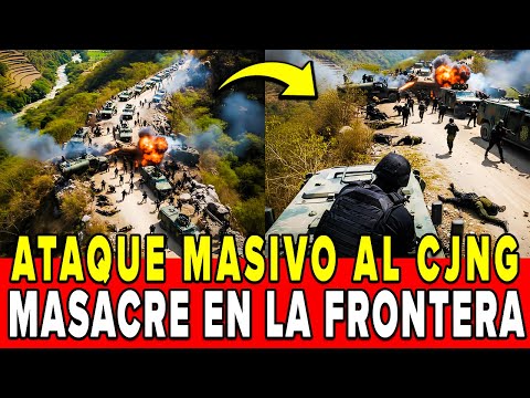 MASACRE del CJNG en la FRONTERA con GUATEMALA: EJÉRCITO GUATEMALTECO y MEXICANO ELIMINAN 42 SICARIOS