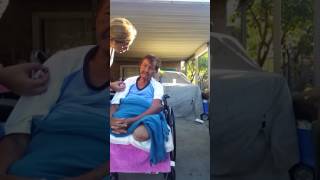 Mama Cuca forced to eat a warhead lol