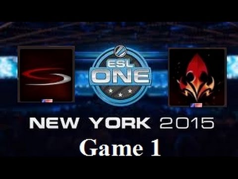 Fire vs CoL Game 1 │ESL One - New York 2015  NA Qualifier Final │FireDota vs CompLexity Gaming DotA2