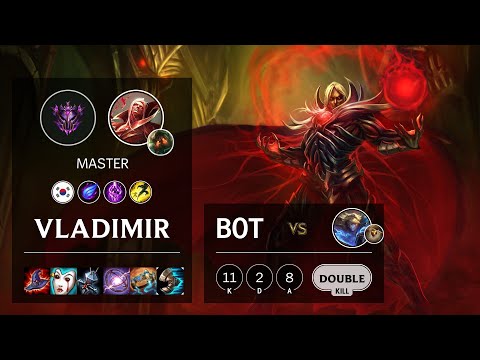 Vladimir Bot vs Ezreal - KR Master Patch 10.22