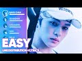 Stray Kids - Easy (Line Distribution + Lyrics Color Coded) PATREON REQUESTED