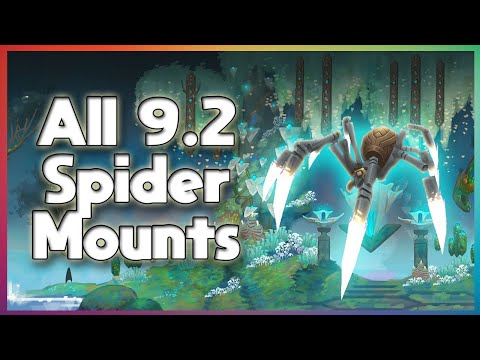 WoW 9.2 Protoform Synthesis Spiders guide - Tarachnid Creeper, Genesis Crawler, Ineffable Skitterer