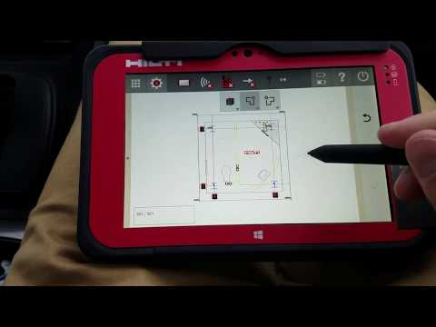 Hilti PLC 400 Upload and Edit Projects/Drawings