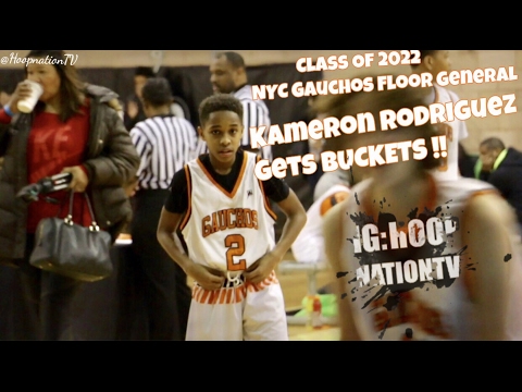 Kameran Rodriguez Is A Young FLOOR GENERAL ! - 7th Grade PG With Vision & Range - Clash For The Cup