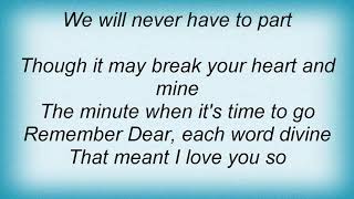 Teresa Brewer - 'till I Waltz Again With You Lyrics