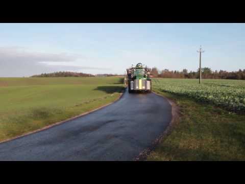 Roller brake test of agricultural vehicles