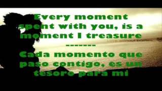 I Don&#39;t  Want to Miss a Thing - Aerosmith (English - Spanish) lyrics