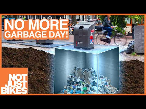 The Dutch Keep Their Trash Underground - Genius!
