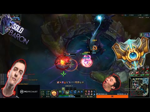 Selfmade does solo baron with amumu at 20 minutes