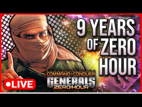 Improving My Toxins On This 9-Year Channel Anniversary | C&C Generals Zero Hour