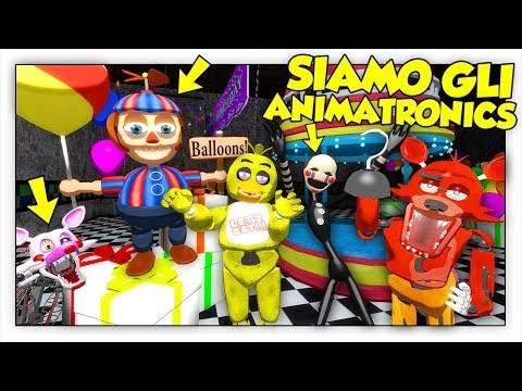 SIAMO DIVENTATI ANIMATRONICS! - Gmod ITA Funny Moments