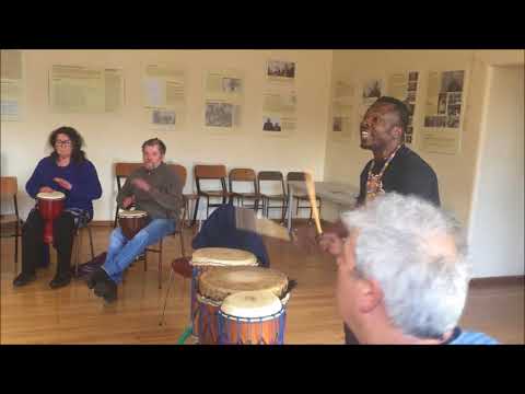 Kpanlongo Djole Rhythm at Port Chalmers Workshop 2017