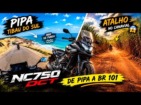 🏍️ DE PIPA À BR-101 PELO CANAVIAL! 😱🌾 | NC750 DCT