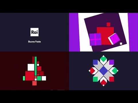 Rai HD - Bumper Natale 2016/2017 - Raccolta completa