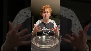 Jesus' baptism object lesson.