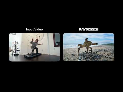 Crab Walk Reimagined with Ray3 Modify & Dream Machine [85/100]