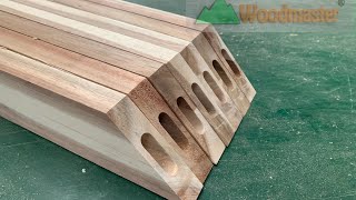 Máy làm mộng dương cnc 2 đầu 4 dao. tạo mộng âm dương khung cánh tủ bếp