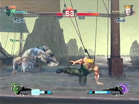 Finelikewine49 (GU) vs Kuenai (BL) 2 of 2 - SSF4 AE - Toe-Fu DOJO FT5 #2 Headband Challenge