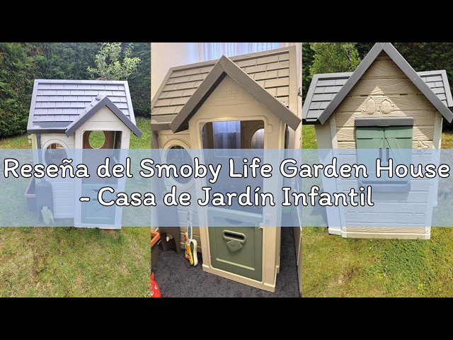 Vídeo relacionado con Smoby Life Arenero con Forma de Concha con Pala, Rastrillo, Molde de Arena, Regadera, Material Reciclado y Protección UV, para Niños a Partir de 18 Meses (7600868000)