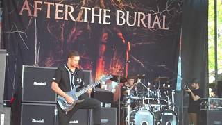 After The Burial - Lost In The Static &amp; Collapse (Warped Tour 17)