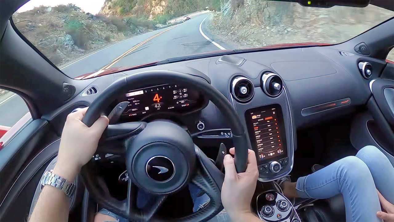2020 McLaren GT - POV Test Drive (Binaural Audio)