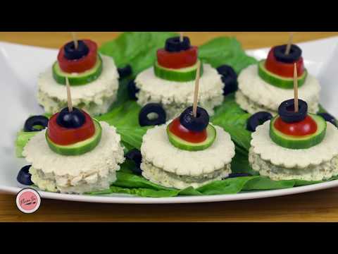 Cold Sandwiches with Zaatar | Kids friendly recipe | Kids lunch idea | Quick Iftar idea