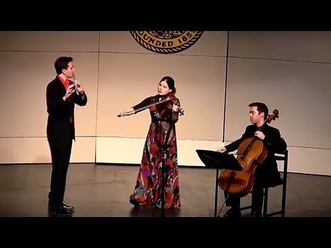 Haydn's Divertissement No. 2, Op. 100 for Flute, Violin and Cello