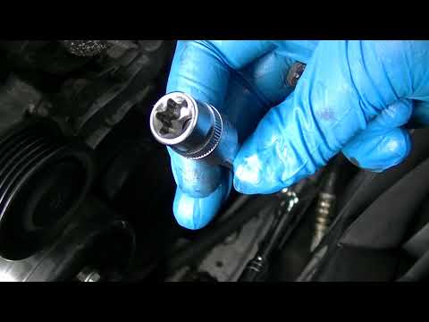 Mercedes C240 Power Steering Pump Removal