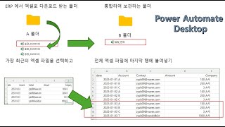 RPA | Power Automate Desktop |  ERP 엑셀