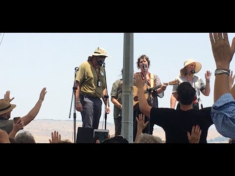The Isaacs singing on the Sea Of Galilee  "Your Cries Have Awoken The Mater" Israel tour 2017