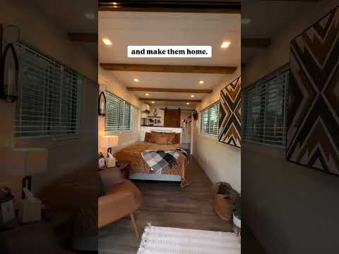 Tiny Container Home #20ft #containerhome #design #airbnb #tinyhouse #travel #vacation #summer #house