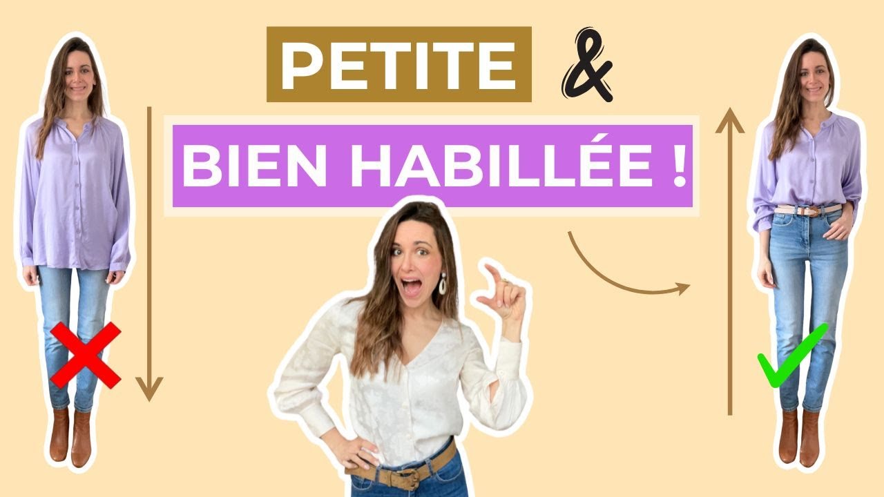 Comment s'habiller quand on est petite : ce qui te va ✅ / à éviter ❌