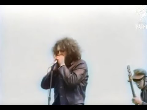 JETHRO TULL 1968 HYDE PARK LONDON COLORIZED CLIPS W ADDED SOUND HD 1080 PINK FLOYD