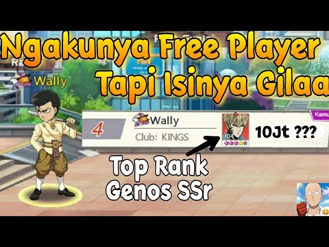 NGAKU F2P PADAHAL KEMBARAN SULTAN , GENOS SSR TOP RANK SERVER - One Punch Man The Strongest