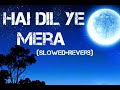 Hai Dil ye Mera(slowed+Reverb) song