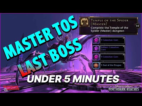 Neverwinter Mod 24 - MASTER ToS Last Boss DOWN Under 5 Minutes Fight First Completion Run Barbarian