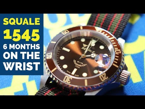 Squale 1545 Root Beer - 6 Months on the Wrist Review