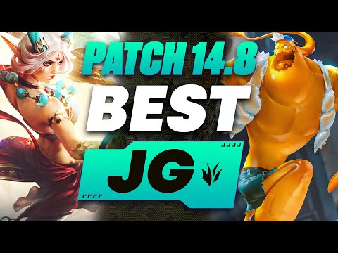 The BEST Junglers For All Ranks On Patch 14.8! | Season 14 Tier List League of Legends