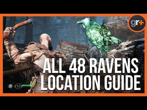 Complete Ravens Guide | All 48 Raven Locations in God of War Ragnarok  | Maps | Full Walkthrough